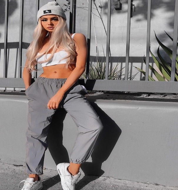 Pantalones reflectantes para mujer L