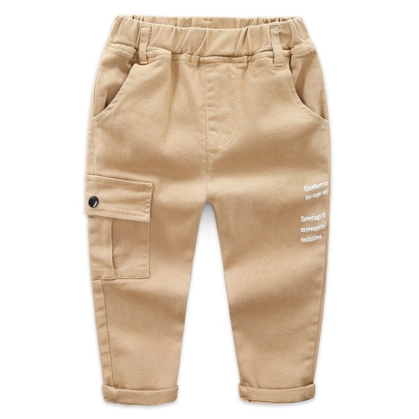 Pantalones vaqueros para niños L2178 beige 3