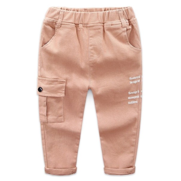 Pantalones vaqueros para niños L2178 salmón 5