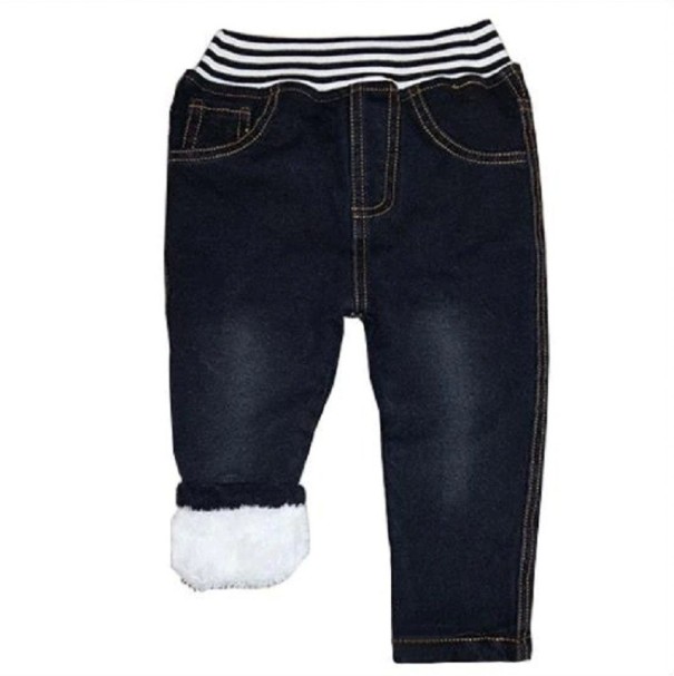 Pantalones vaqueros para niños L2199 negro 9-12 meses