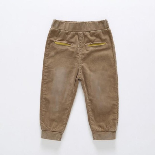 Pantalones vaqueros para niños L2202 beige 12-24 meses