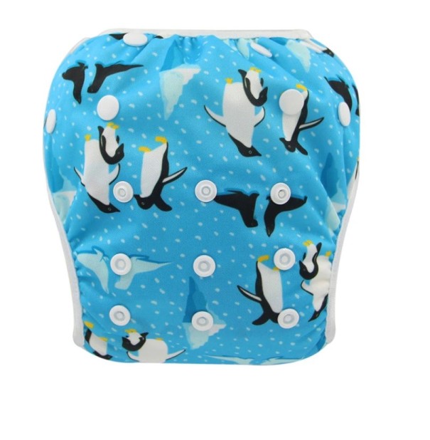 Pantaloni assorbenti per bambini con motivi colorati 1