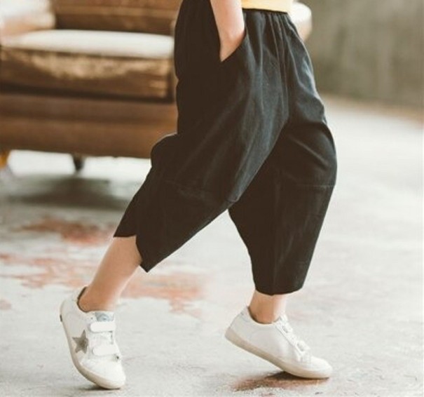 Pantaloni băieți L2260 negru 6