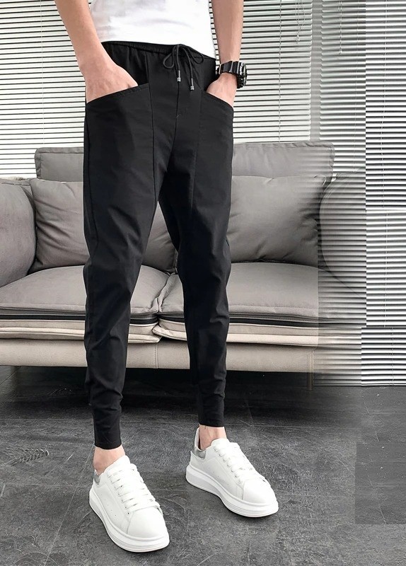 Pantaloni barbatesti F1520 negru 28
