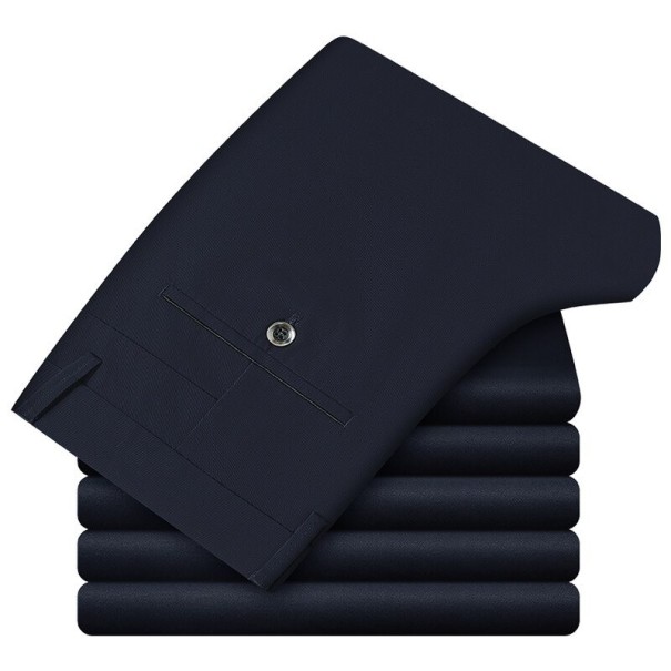 Pantaloni bărbați F1393 albastru inchis 36