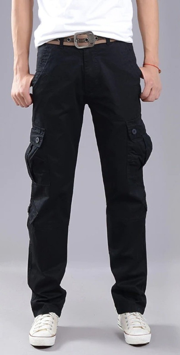 Pantaloni bărbați F1394 negru 34 2