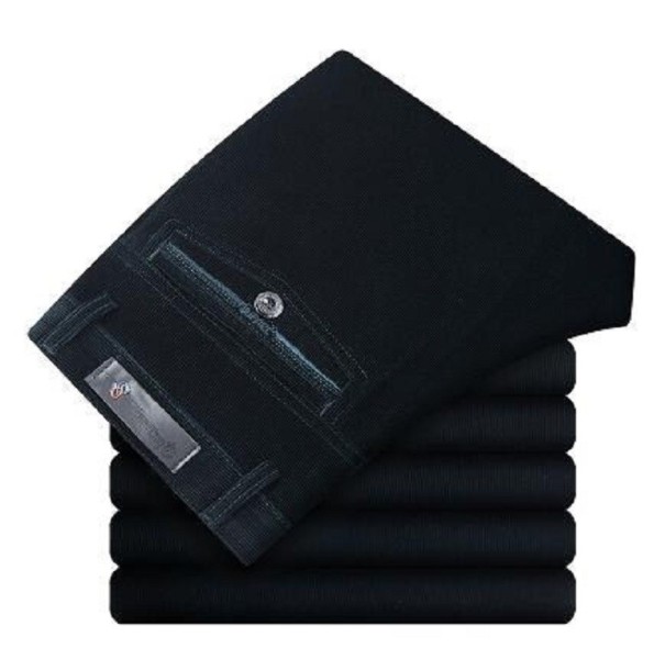 Pantaloni bărbați F1398 verde inchis 38