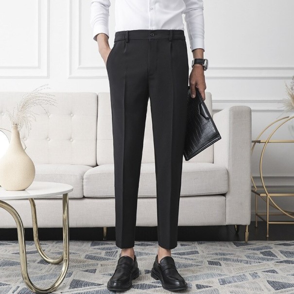 Pantaloni bărbați F1593 negru 33