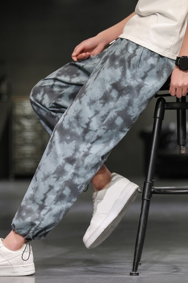Pantaloni bărbați F1600 albastru XS