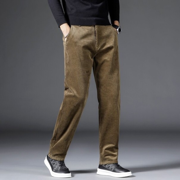 Pantaloni bărbați F1709 maro 32