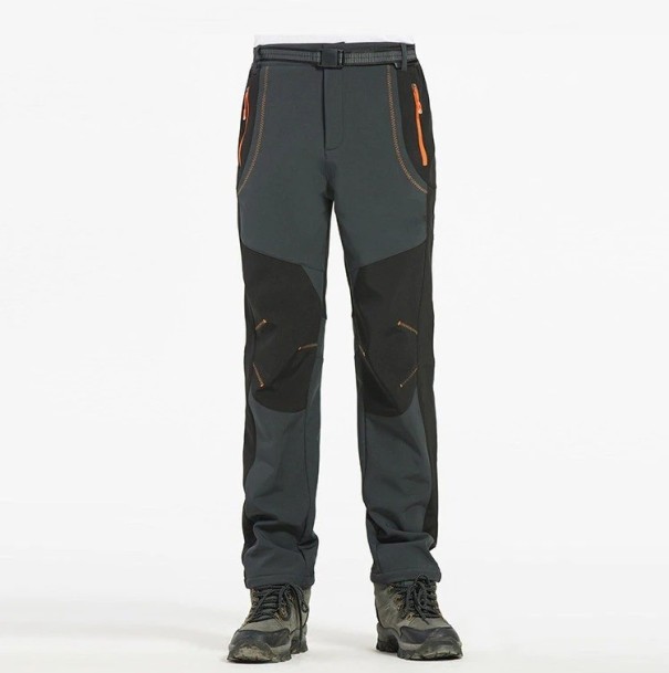 Pantaloni bărbați F1720 gri inchis XL