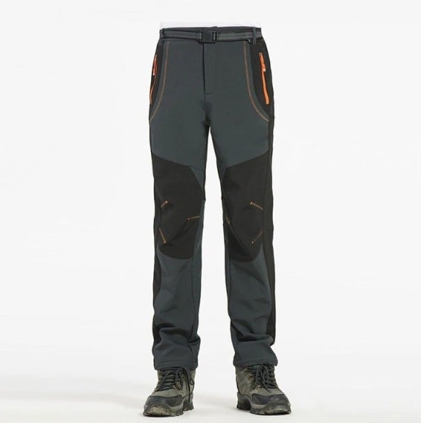 Pantaloni bărbați F1720 gri inchis XXS