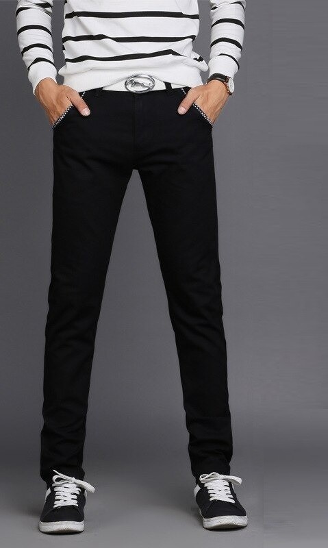 Pantaloni bărbați F1734 negru 33