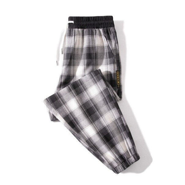 Pantaloni bărbați în carouri F1538 XS 3