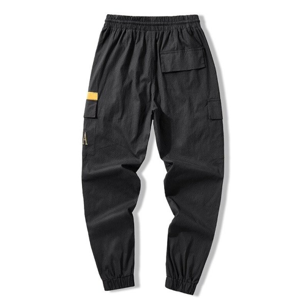 Pantaloni cargo da uomo F1475 nero 3XL