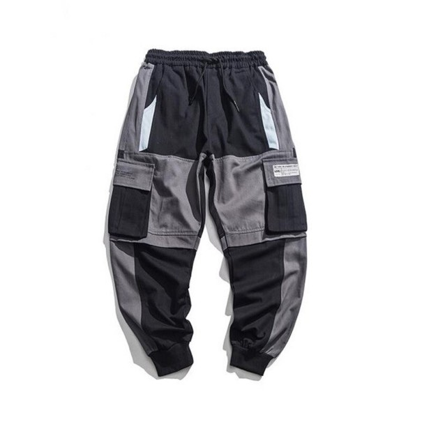 Pantaloni cargo pentru bărbați F1522 negru S