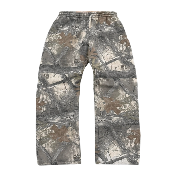 Pantaloni casual da uomo con motivo camouflage XS