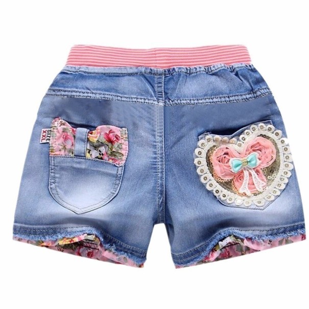 Pantaloni Corti Bambina N690 6 C