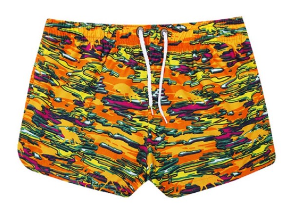 Pantaloni corti estivi per coppie - Gialli M donna