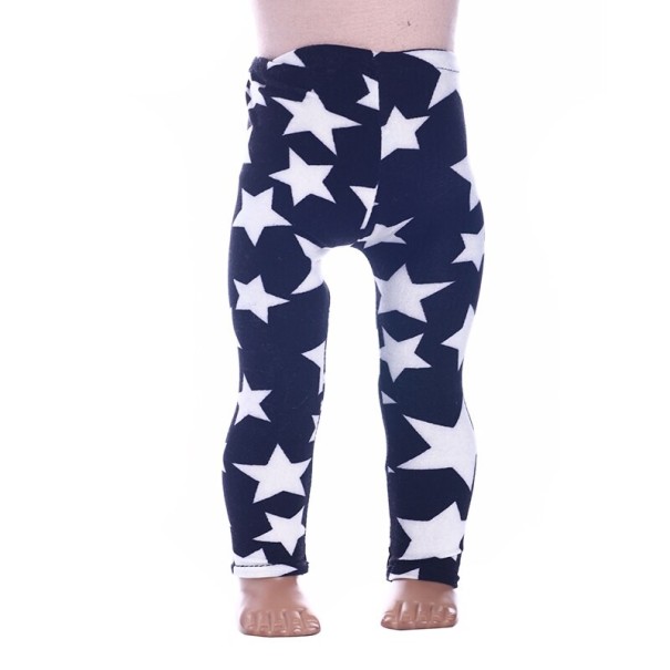 Pantaloni cu model pentru o păpușă 3