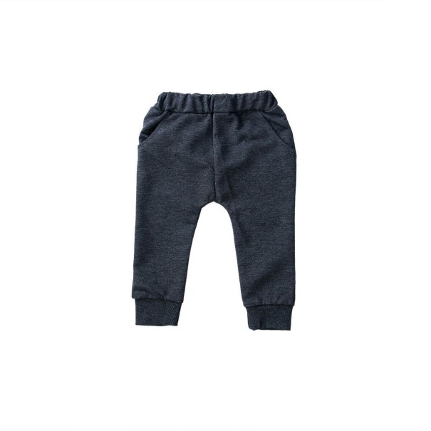 Pantaloni da bambino L2251 grigio scuro 4