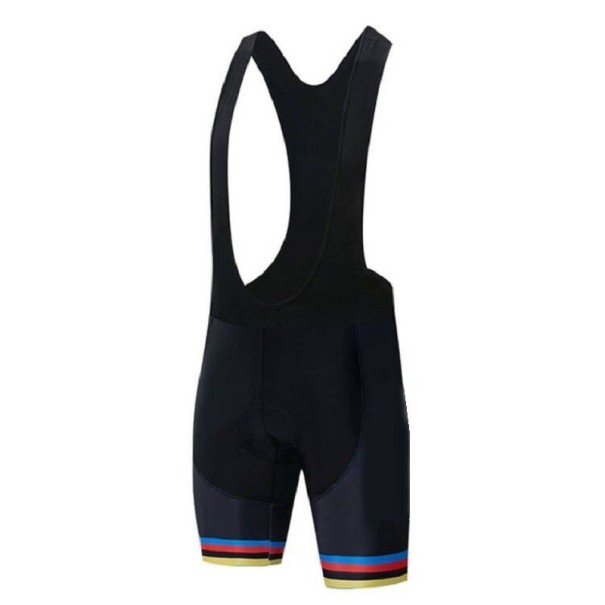 Pantaloni da ciclismo da uomo con bretelle P3768 nero L