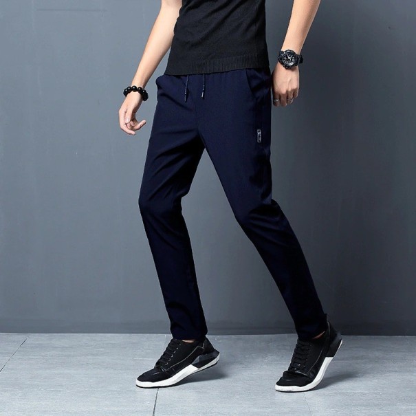 Pantaloni da uomo F1331 blu scuro M 1