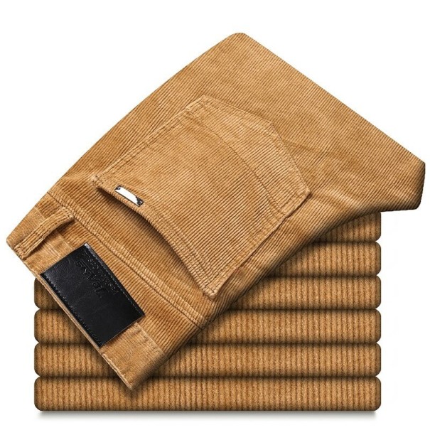 Pantaloni da uomo F1469 marrone chiaro 28