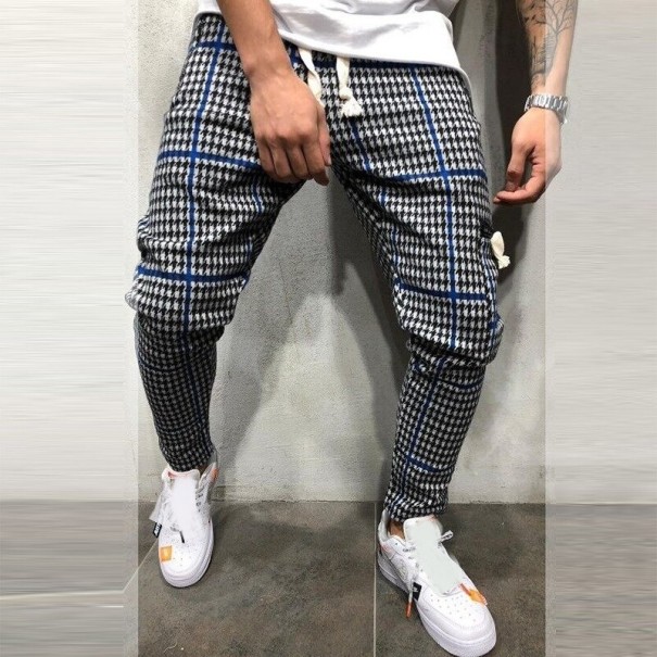 Pantaloni da uomo F1570 blu S