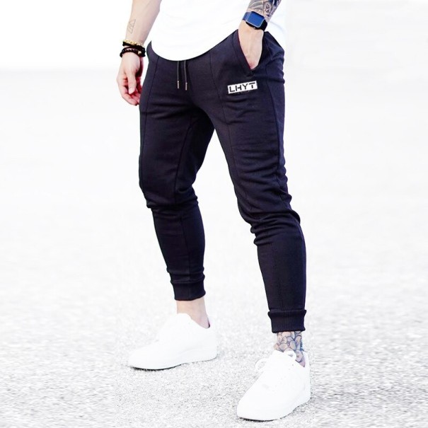 Pantaloni de bărbați F1334 negru L