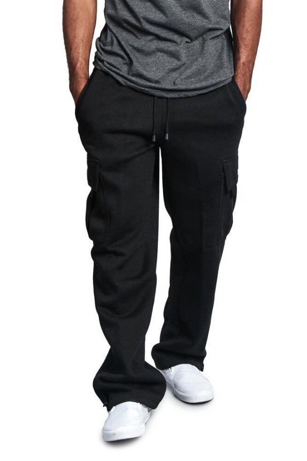 Pantaloni de bărbați F1405 negru S