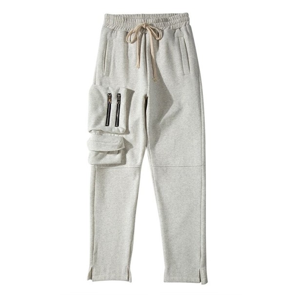Pantaloni de bărbați F1682 gri XS 2