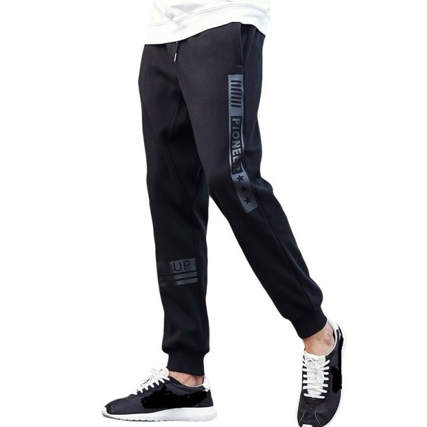 Pantaloni de bărbați F1748 negru S