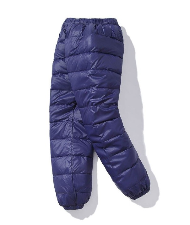 Pantaloni de iarna T2462 albastru inchis 4