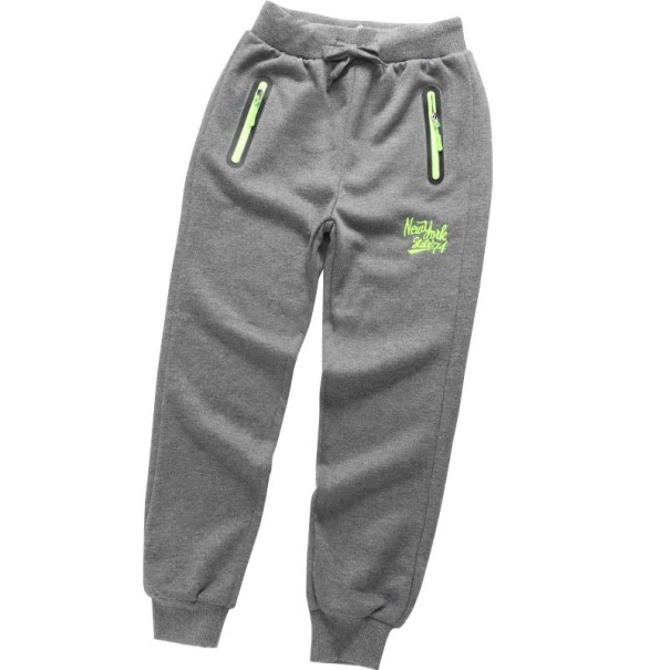 Pantaloni de trening pentru băieți L2224 gri 4