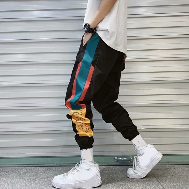 Pantaloni de trening pentru bărbați A3132 negru S