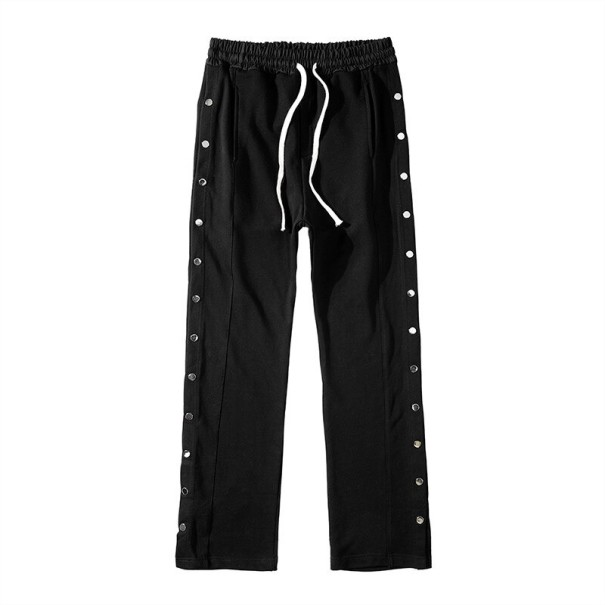 Pantaloni de trening pentru bărbați F1502 negru XS