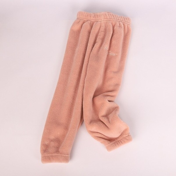 Pantaloni de trening pentru copii T2438 roz 7
