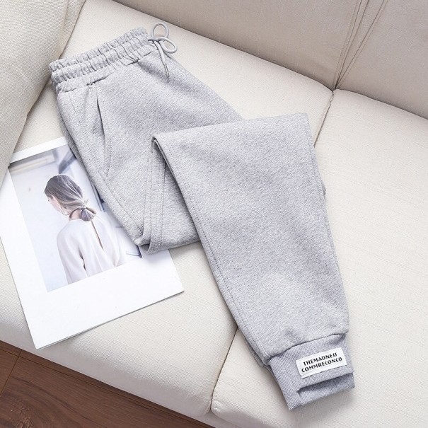 Pantaloni de trening pentru femei A336 gri M
