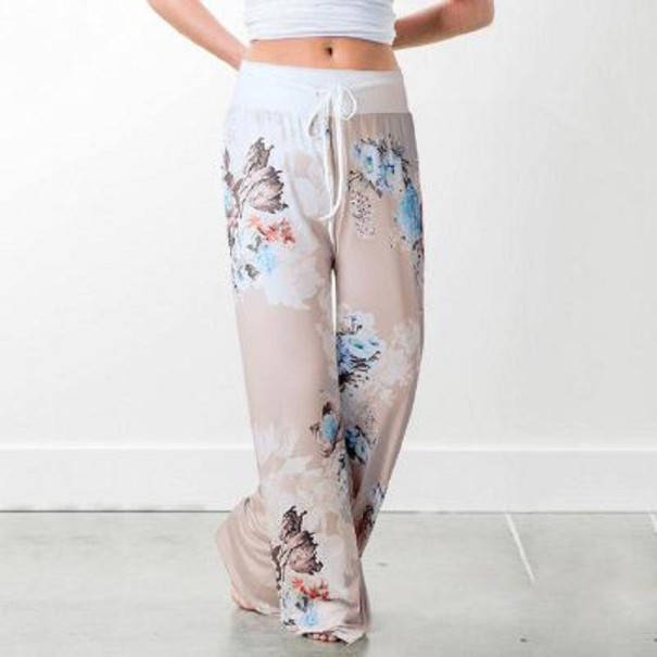 Pantaloni de trening pentru femei cu imprimeu S 23
