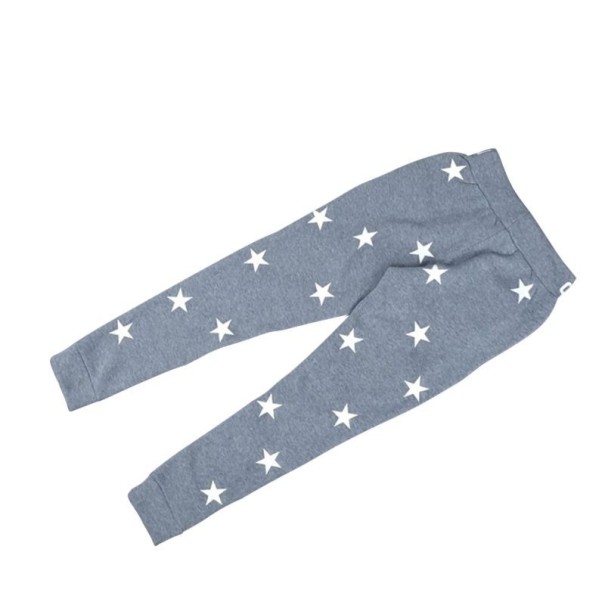 Pantaloni de trening pentru femei cu stele gri XS