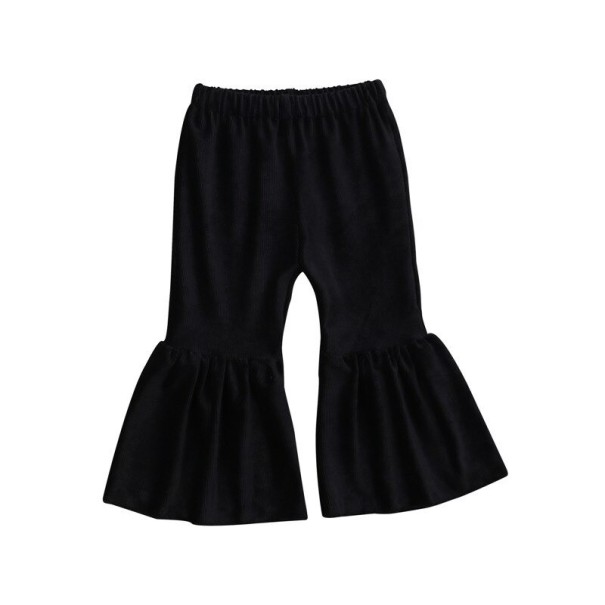 Pantaloni fete T2458 negru 6-12 luni