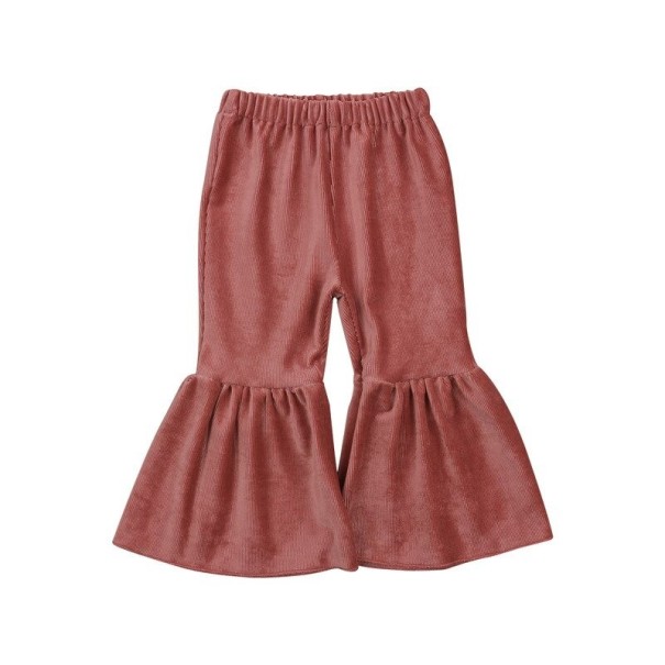 Pantaloni fete T2458 roz vechi 6-12 luni
