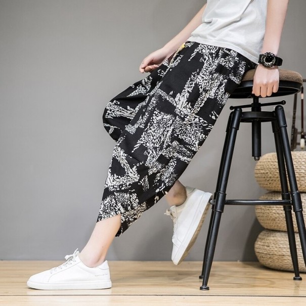 Pantaloni harem pentru bărbați F1485 XL 2