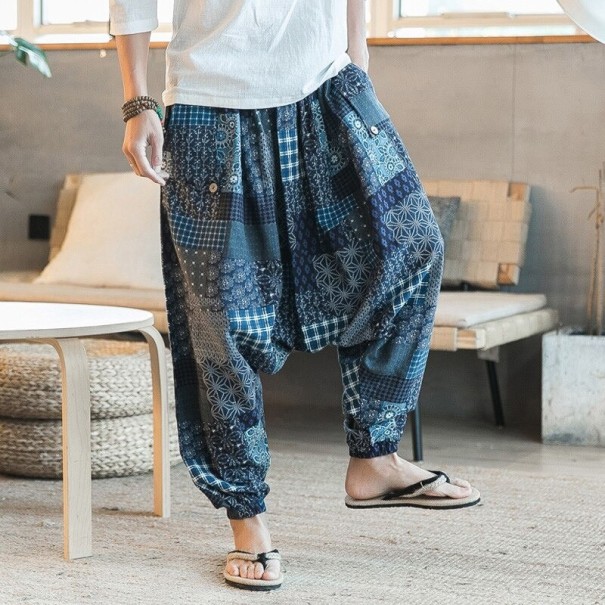 Pantaloni harem pentru bărbați F1575 1