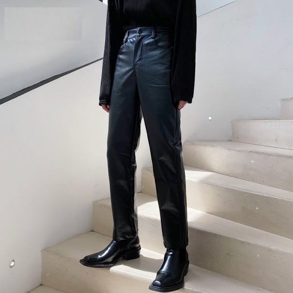 Pantaloni in pelle da uomo F1686 M