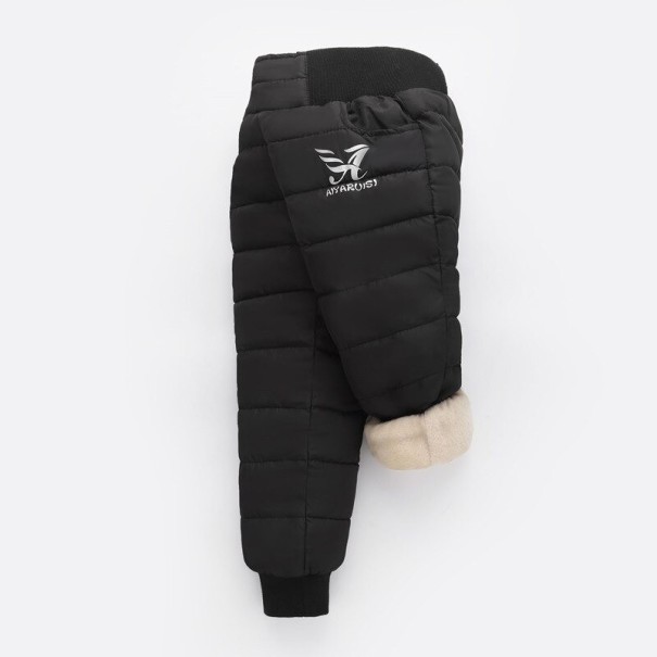 Pantaloni izolați pentru copii L2265 negru 10