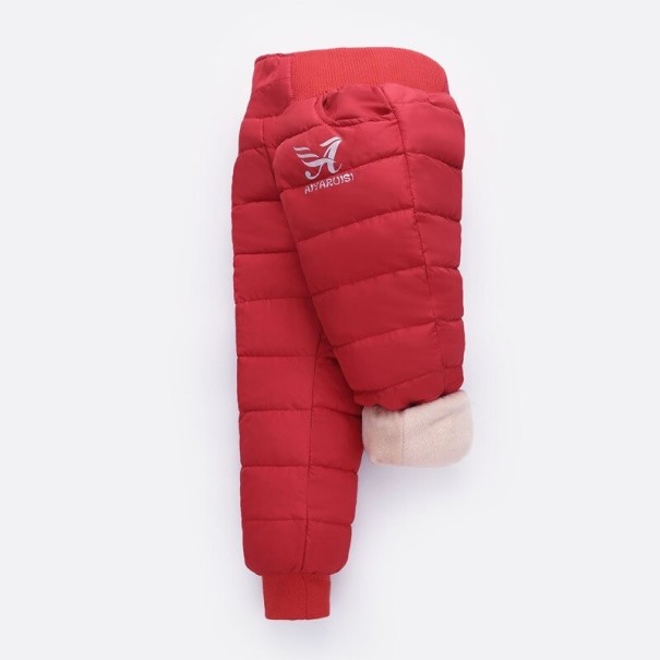 Pantaloni izolați pentru copii L2265 roșu 10