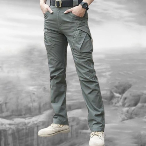 Pantaloni militari da uomo verde militare L
