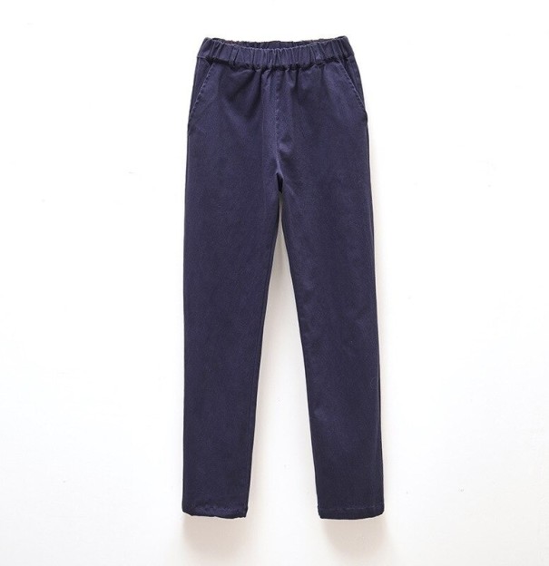 Pantaloni pentru băieți L2208 albastru inchis 6